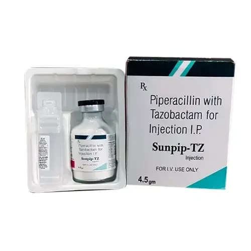 Piperacillin and tazobactum for injection